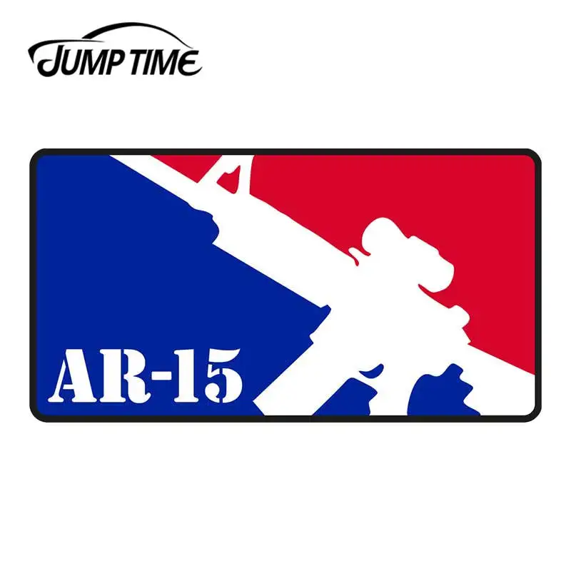 JumpTime 13 см x 7 для AR15 Штурмовая винтовка 2 я модификация пистолет наклейка винил