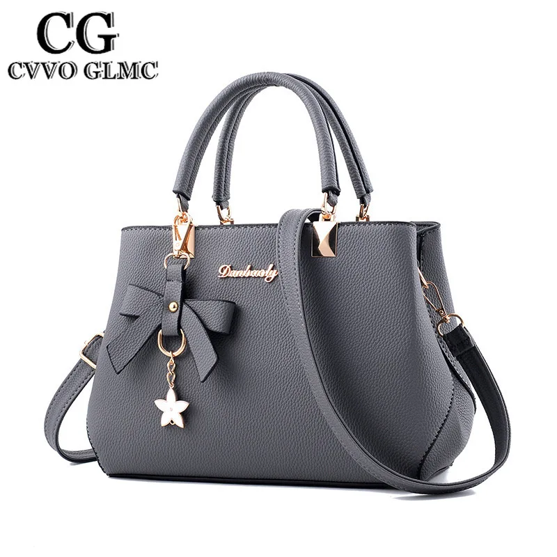 

Cvvo Glmc 2021 Elegant Shoulder Bag Women Designer Handbags Women Bags Plum Bow Sweet Messenger Crossbody Bag