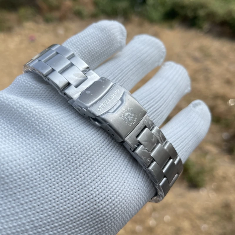 Steeldive Men Outdoor Stainless Steel Underwater Dive Watch 200M Water Resistant Ceramic Bezel Automatic Mechanical Wristwatch | Наручные