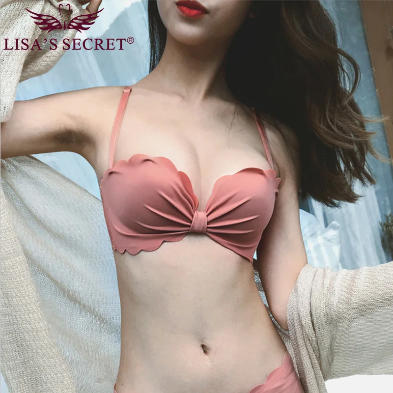 Женский бюстгальтер без косточек бесшовный дышащий с получашкой нижнее белье