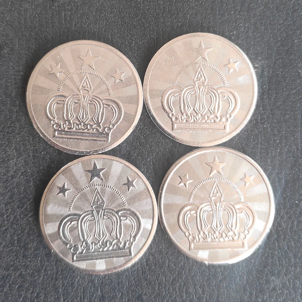 Жетоны для аркадных игр металлические 25*100 мм 1 85 шт.