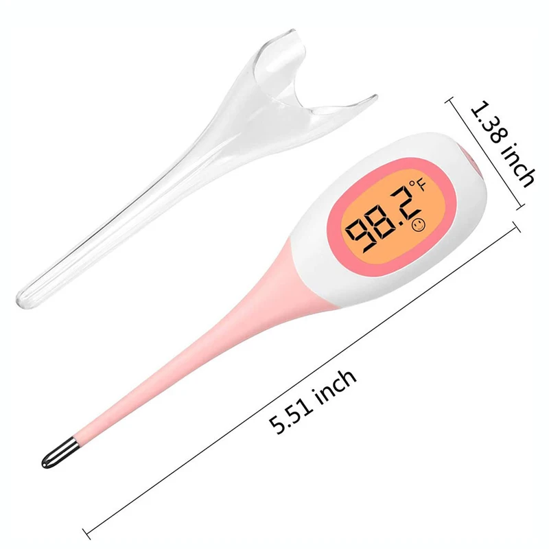 

5Pcs Portable Soft Head Baby Child Adult Digital LCD Thermometer Household Oral Mouth Underarm Body Electronic Thermometer