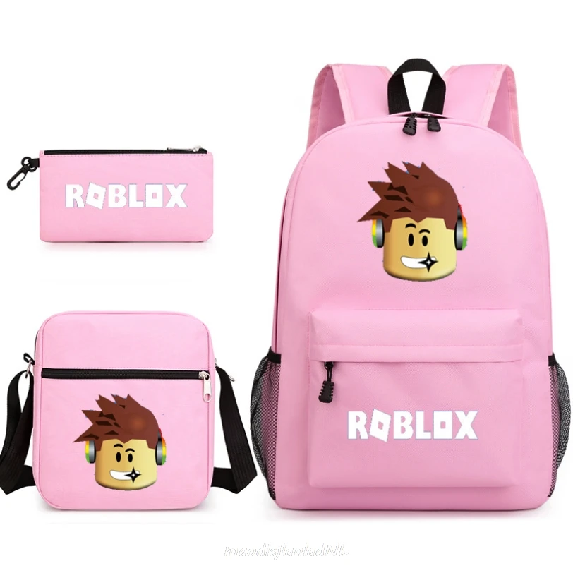 Брендовый рюкзак ROBLOX женский модный чехол карандаш наплечный для книг сумка на