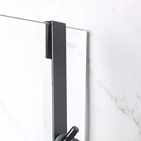 2pcs extended shower over door hooks for bathroom frameless glass shower door towel hooks behind bedroom door
