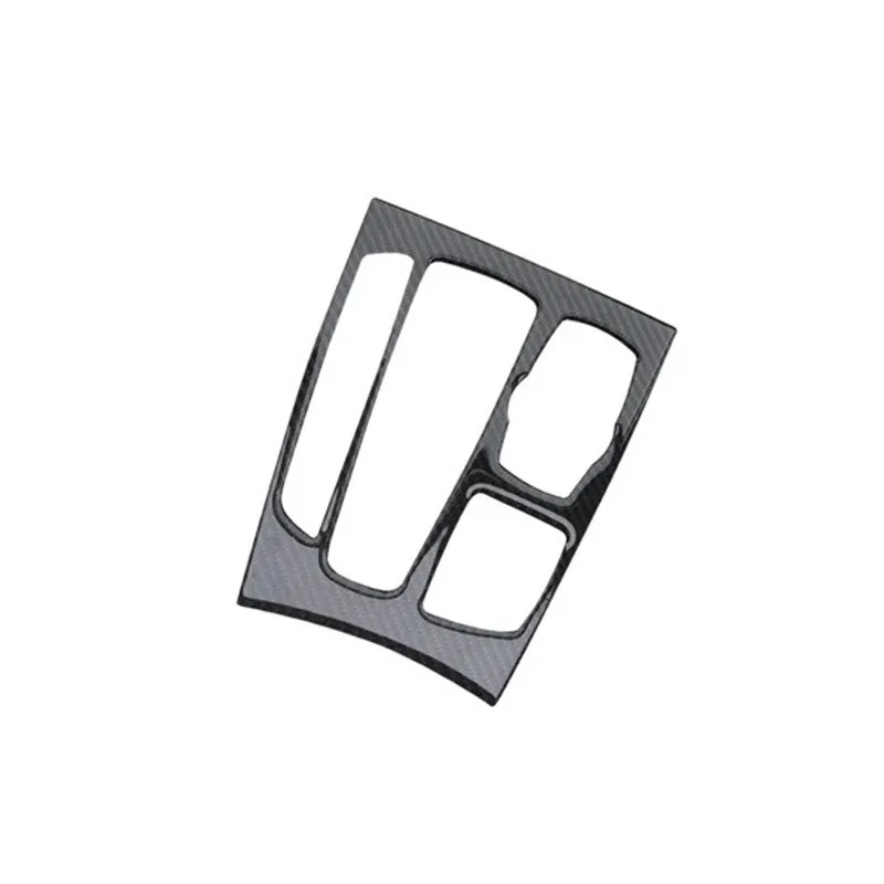 Углеродное волокно салона автомобиля панельная Накладка для коробки передач