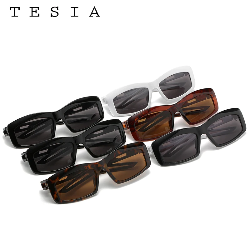 

Vintage Rectangle Sunglasses Women Mens Sun Glasses Designer Brand Luxury Women Retro Glasses Black Oculos De Sol Masculino