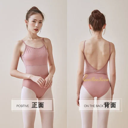 Gymnastics Leotard Adult Ballet For Women Leotards Girls Sexy Sling Backless Bailarina Dance Yoga Ballerina Bodysuit | Тематическая