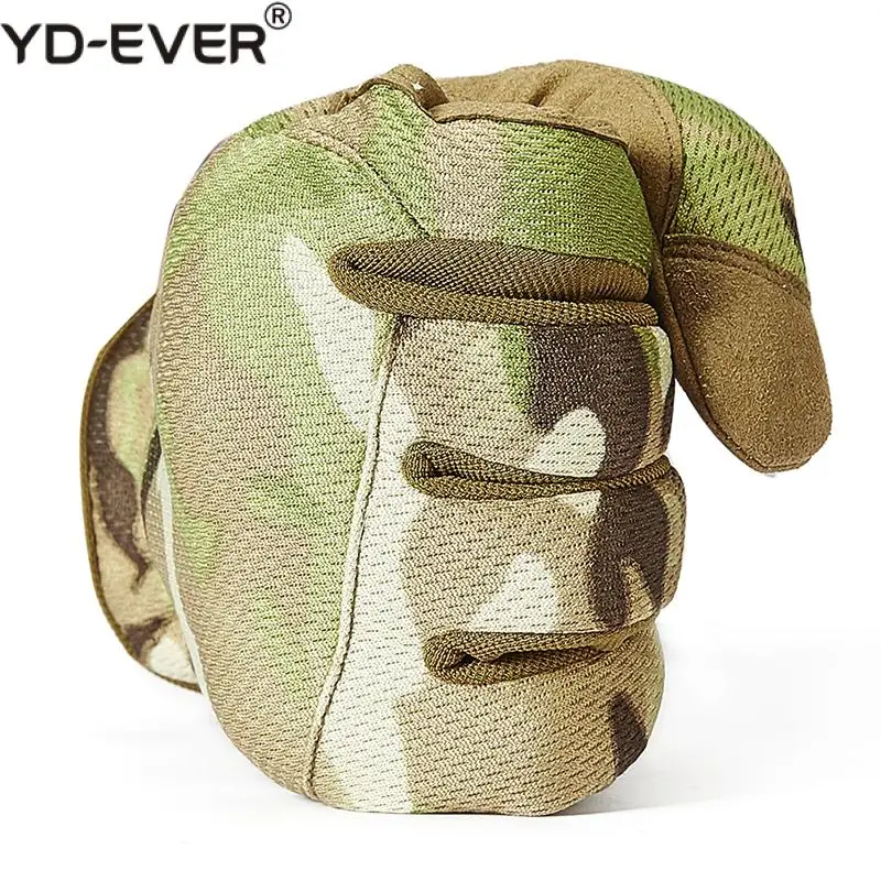 Мужские военные камуфляжные перчатки зимние армейские боевые тактические