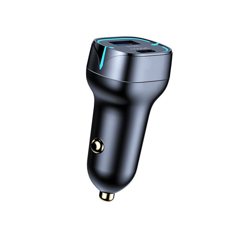 USB C автомобильное зарядное устройство 52 5 Вт автомобильный адаптер с одним 30 PD