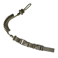 tactical elastic lanyard practical security leash 3 colors available