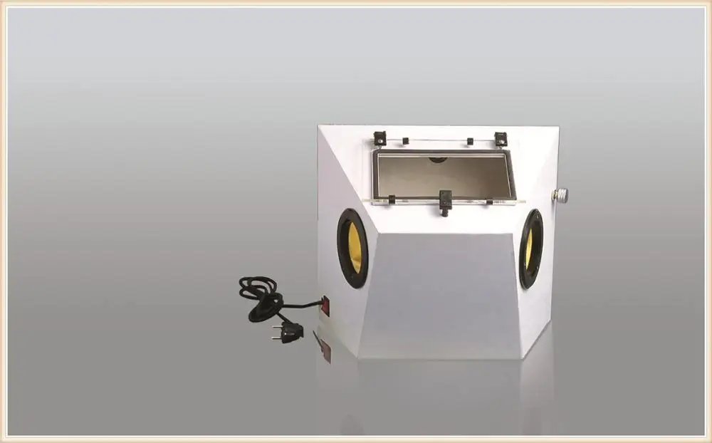Mini White diamonds PS-B Sandblasting Machine For Dental Supply Jewelry Sandblaster Jewelry Making Tools and Equipment