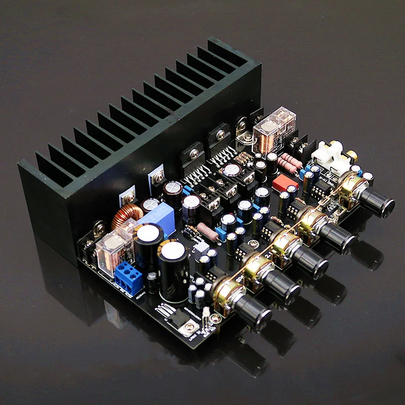 Плата цифрового усилителя мощности LM3886 IRS2092 2 1 каналов DIY/готовая UPC1237 схема