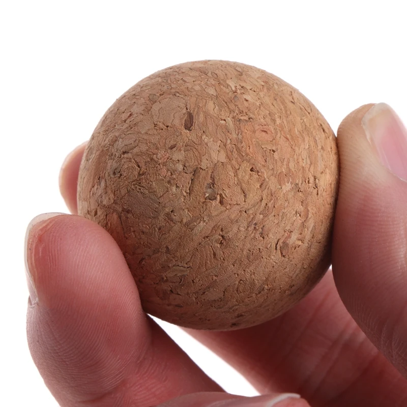1 шт. 36 мм пробковый деревянный Настольный футбольный мяч, детский футбольный мяч 03KA