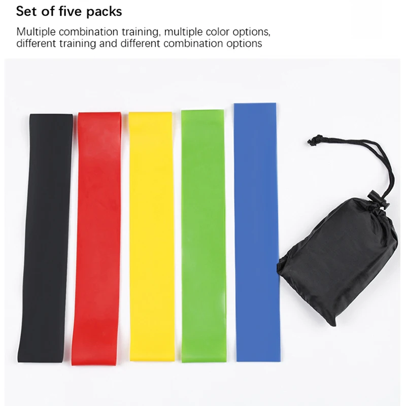 

Yoga Crossfit Resistance Bands Fitness Elastic Bands Kit Gym Workout Equipment Strength Training Pilates Latex Elastic Band