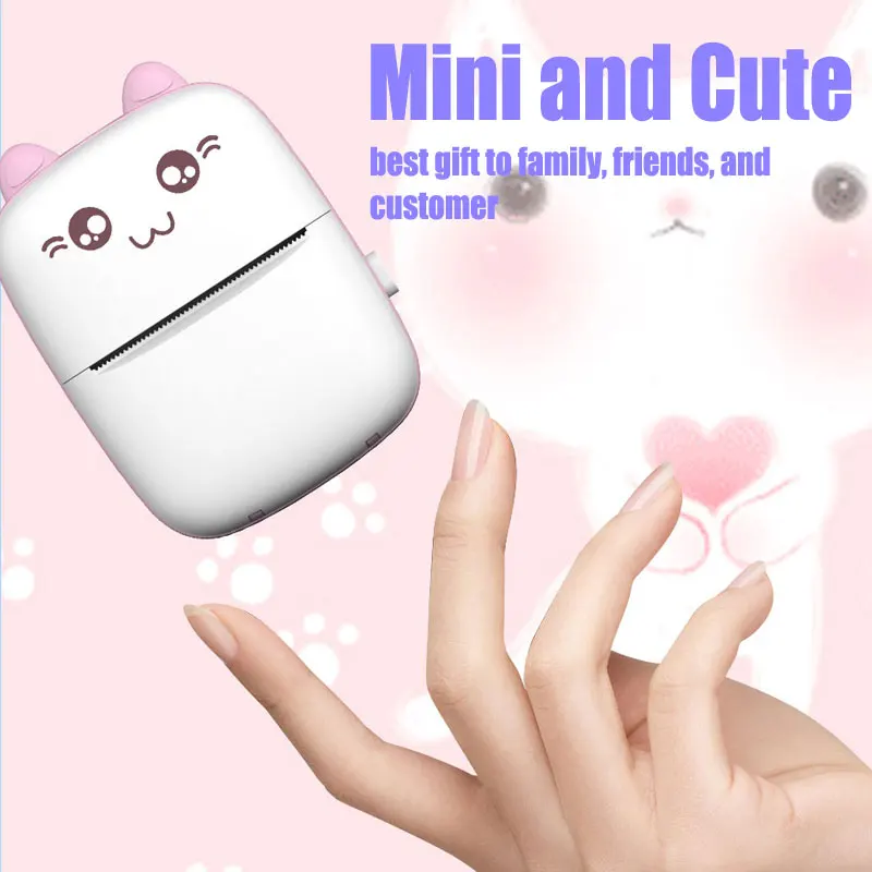 Термопринтер C9 портативный беспроводной Bluetooth для Android/IOS | Компьютеры и офис