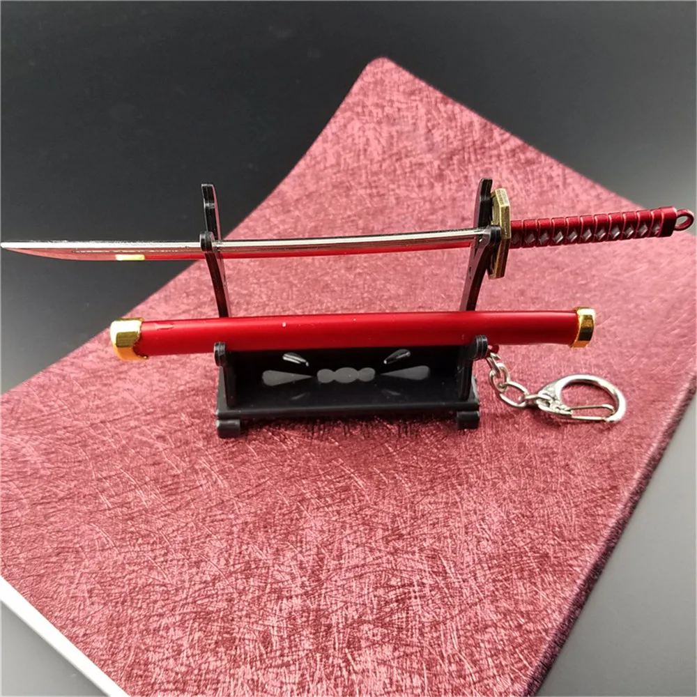 ONE PIECE Special Roronoa Zoro брелки в виде меча пряжка с держателем инструмента ножны катана