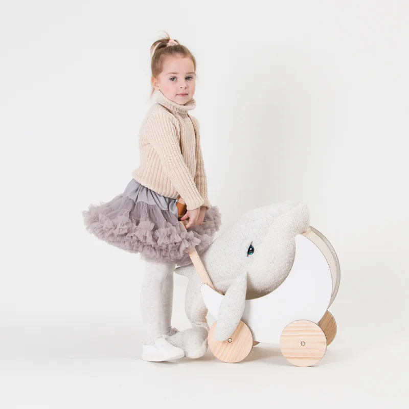 Детская прогулочная коляска детская деревянная тележка детский - Цена: 16 795,31 руб.