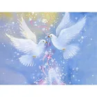 Полноразмерная Алмазная 5D картина с изображением голубя из мультфильмов, алмазная вышивка, полноразмерная Алмазная мозаика, домашний декор