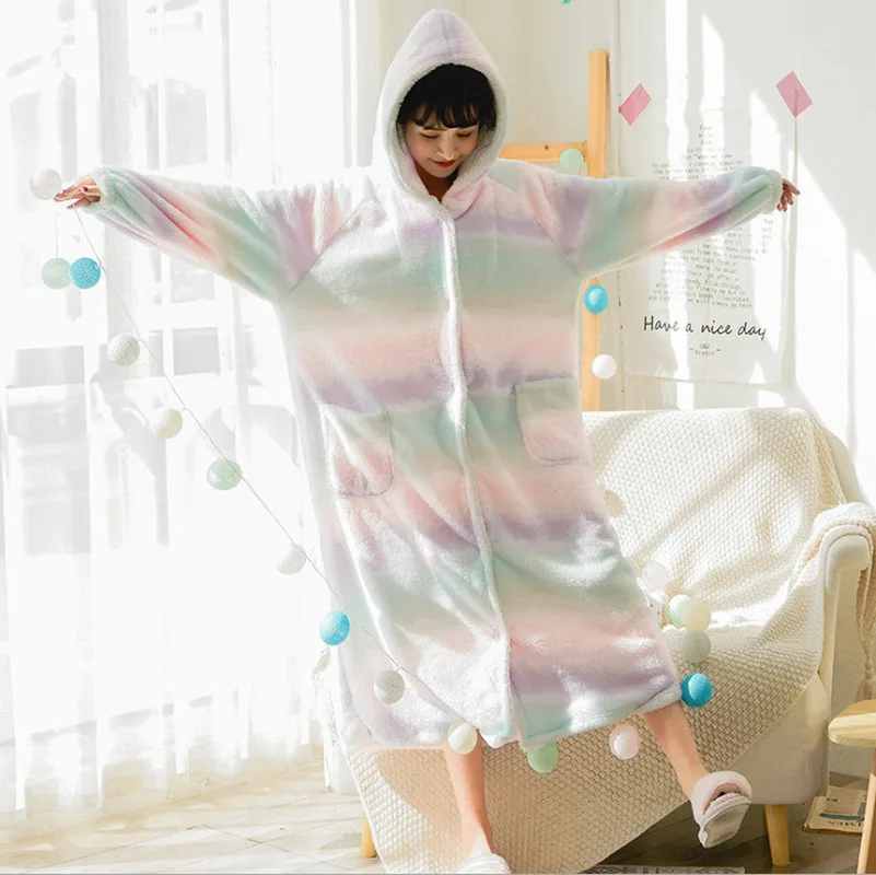 

bonito das mulheres rou de banho de flanela roupo de pele roup de banho plus size roupo de banho roupa interior de dormirounge