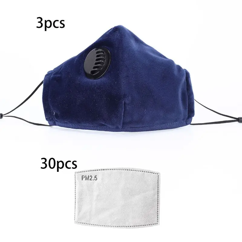 

30 Disposable Mask Pad 4-Layer Filtration Filter Pads with 3 Masks Air Purifying 2XPC