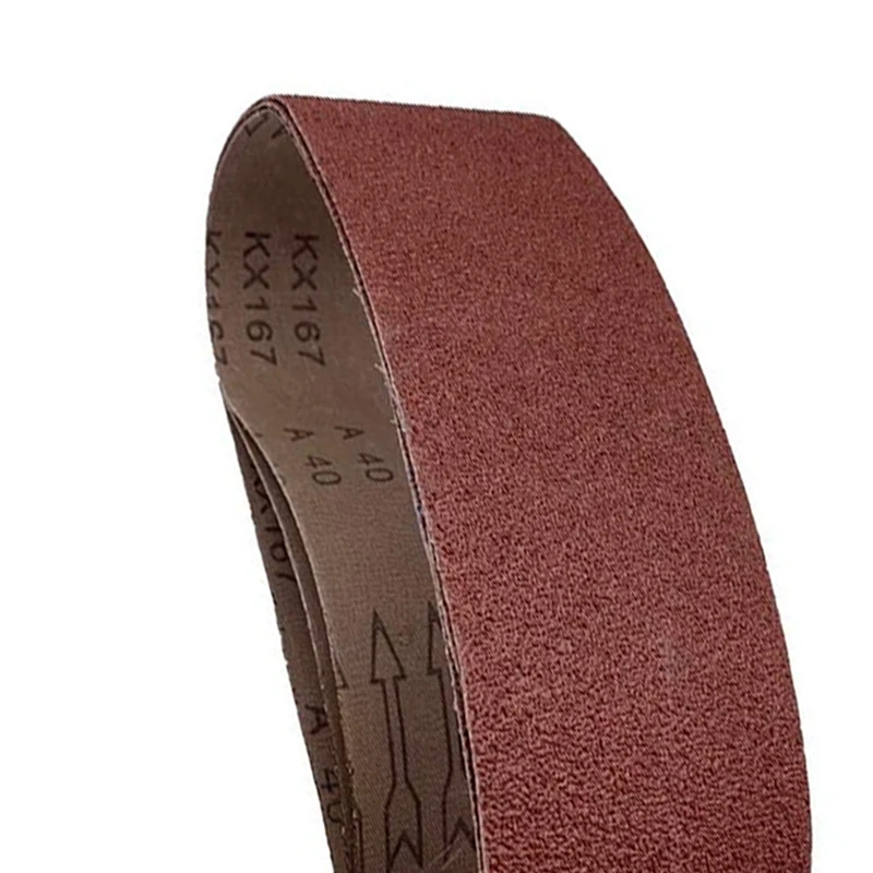 4X24 дюйма шлифовальные ленты для ленточного шлифовального станка (5 шт. по 40 80 120 240