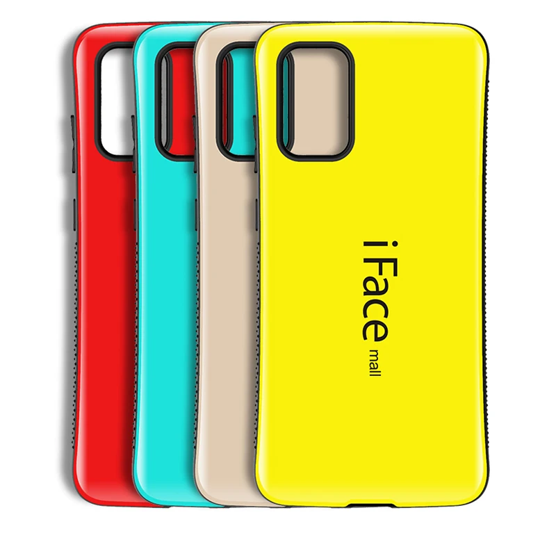 Сверхпрочный чехол iFace Mall для Samsung Galaxy S20 plus ударопрочный накладка Жесткий Чехол