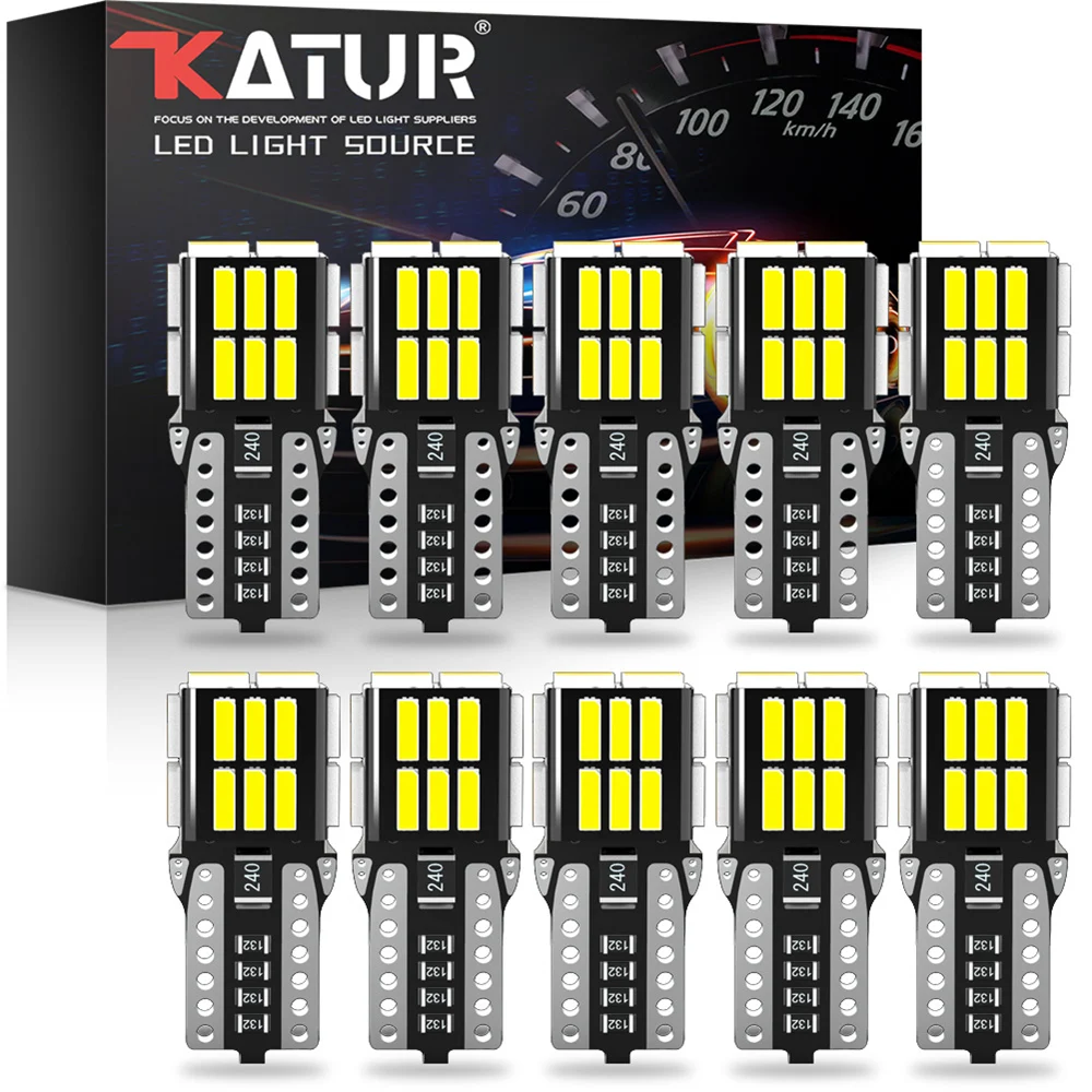 

Katur 10x T10 LED Canbus W5W 168 194 Clearance Parking Lights For Audi A6 C5 C6 C7 A3 8P 8V A4 B5 B6 B7 B8 A5 A7 A8 Q3 Q5 Q7 TT