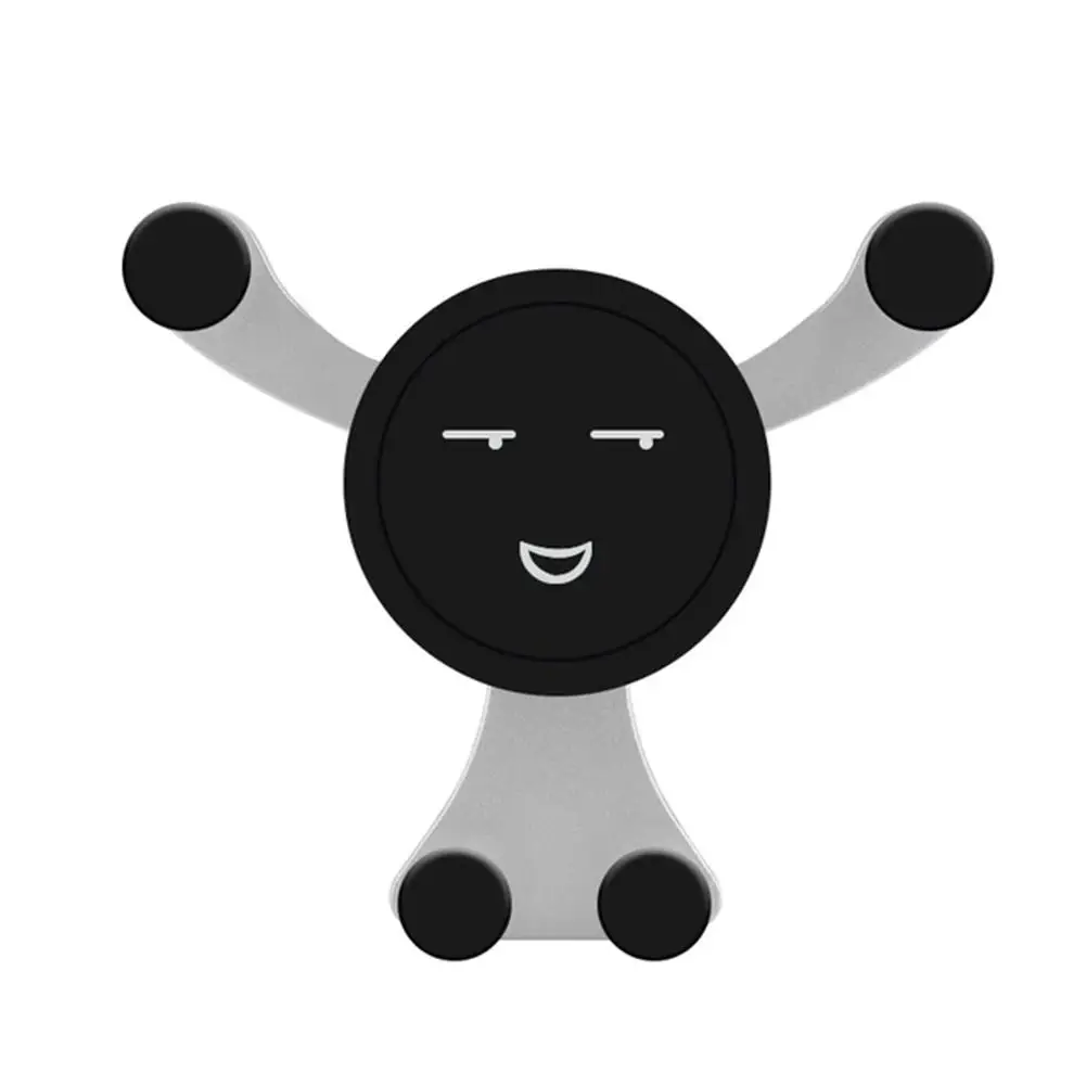Автомобильный держатель для телефона Air Outlet смайлик в форме панды пряжка Тип