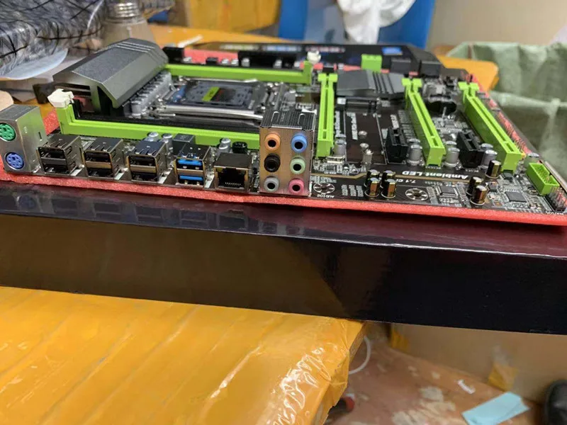 Материнская плата X79 Turbo LGA2011 ATX USB3.0 SATA3 PCI E NVME M.2 SSD с поддержкой памяти REG ECC и