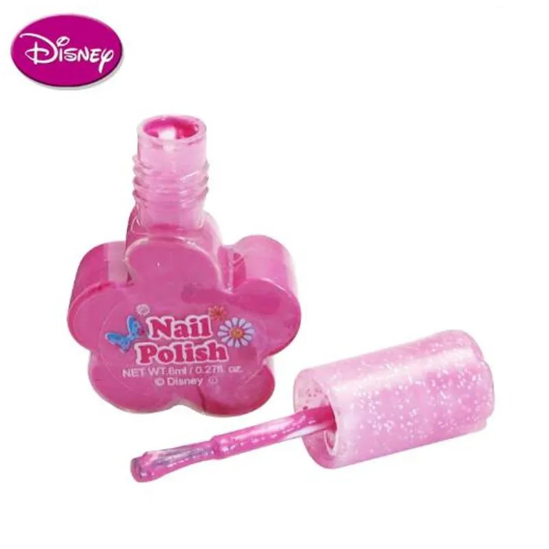 

3Pcs/Set Disney Girls Nail Polish Toys Water Based Easy to Tear Off Nail Polish Pretend Play Toys Girls Make-up Toy
