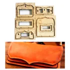 Японское стальное лезвие, сделай сам, искусственное ремесло, Длинный складной кошелек, нож, набор шаблонов, деревянные штампованные ручные инструменты для кожевенного ремесла