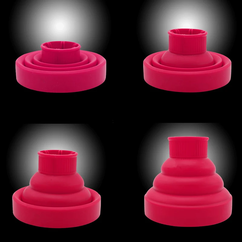 

Lightweight Foldable Silicone Hair Dryer Diffuser for Hair Salon Curly Styling BFC996