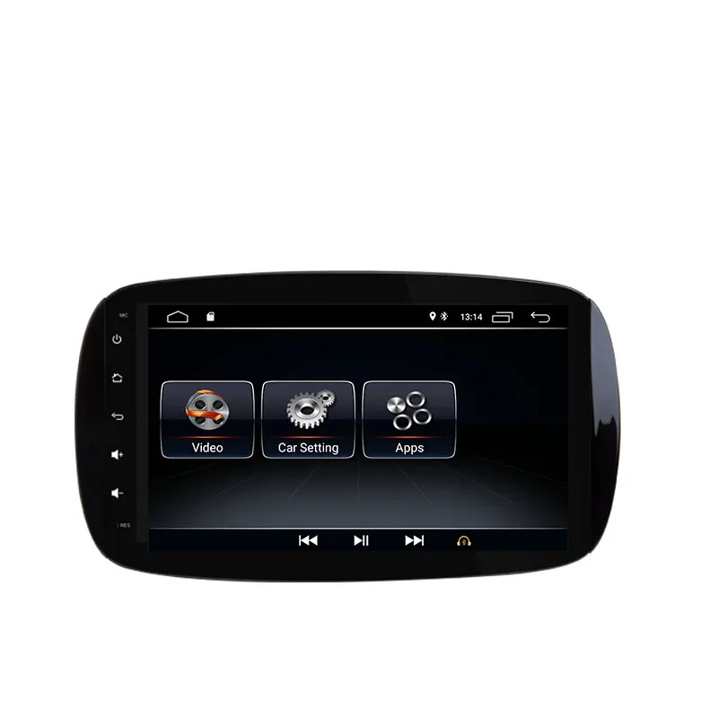 Android 9 0 Авторадио встроенный gps навигатор совместимый с Benz Smart Fortwo Autoradio 2015 2019|GPS для