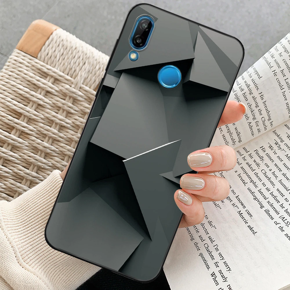 Чехол-накладка для Huawei P20 Lite Nova 3e силикон ТПУ