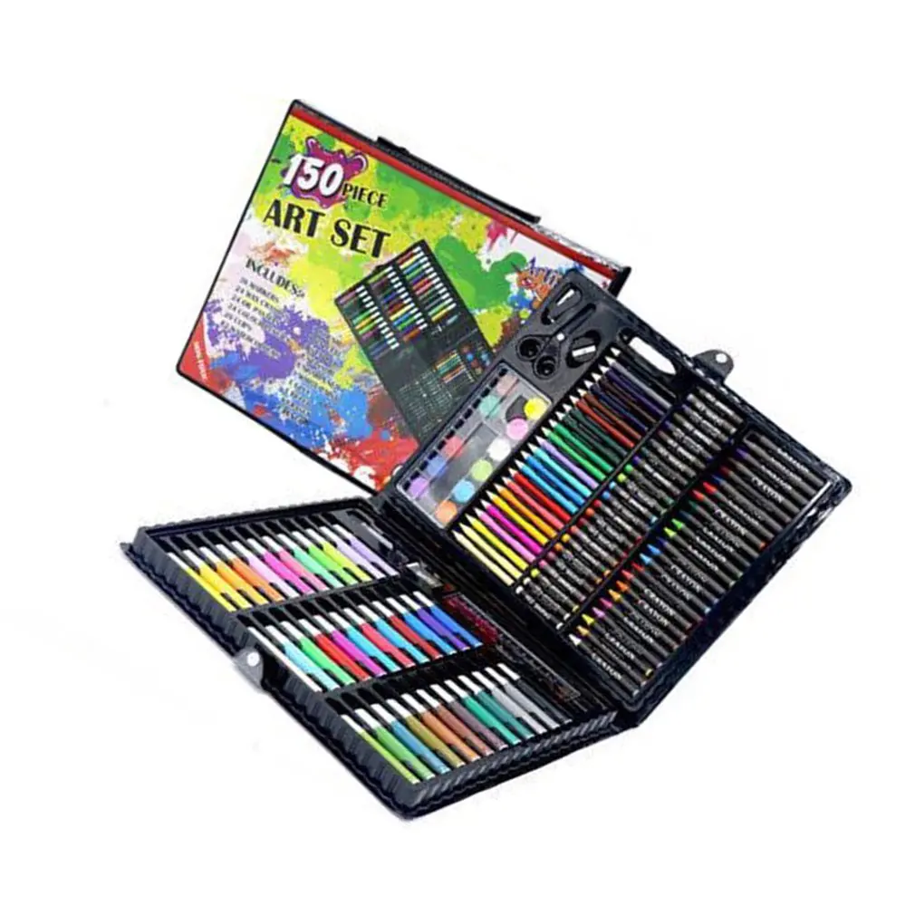 

150 PCS Colored Pencils Lapices de colores Oil Pastels for Kids Artist Drawing Set stationery feutres de coloriage kleurpotloden