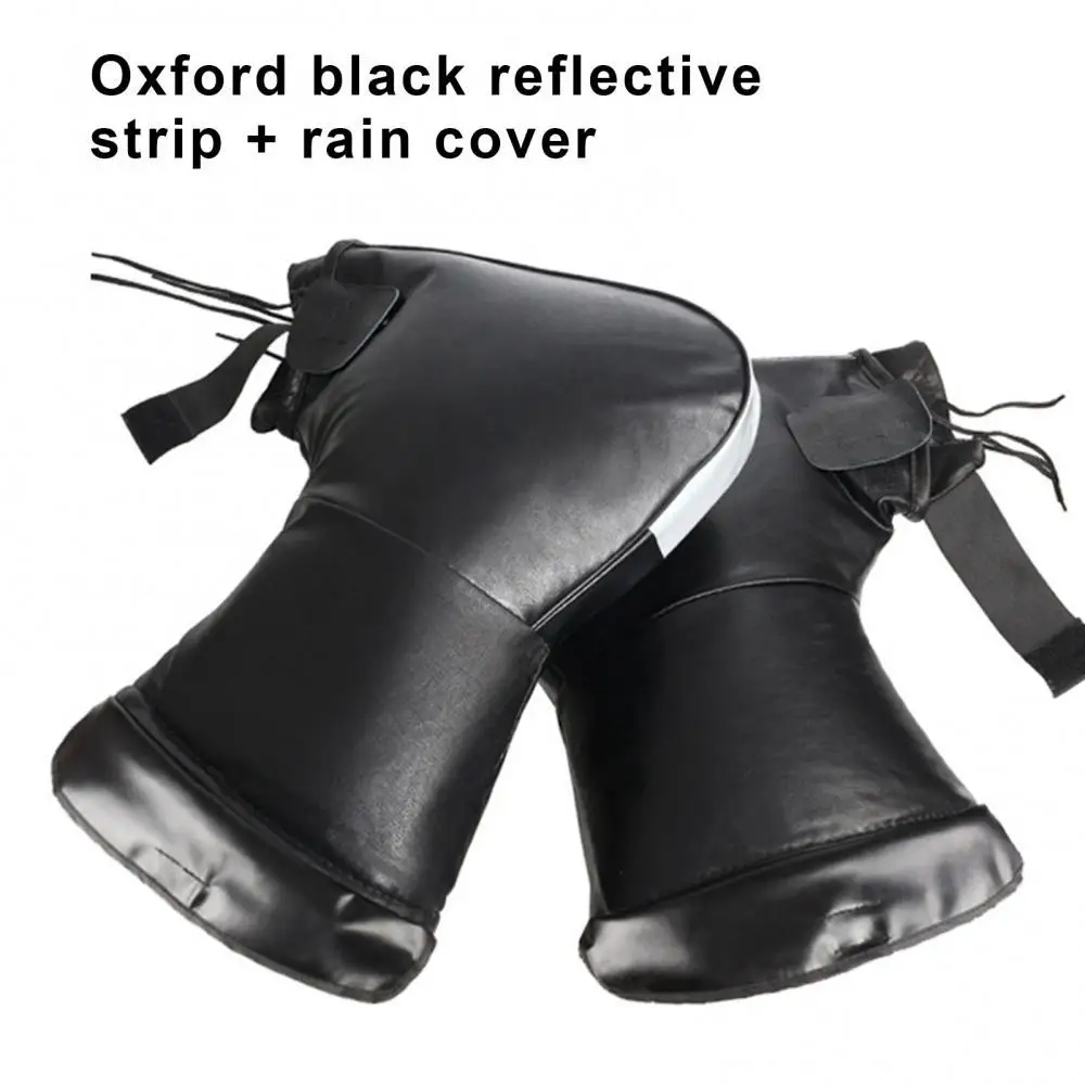 

55% Dropshipping!!1 Pair Waterproof Windproof Motorcycle Grip Handlebar Muff Warmer Cover Glove