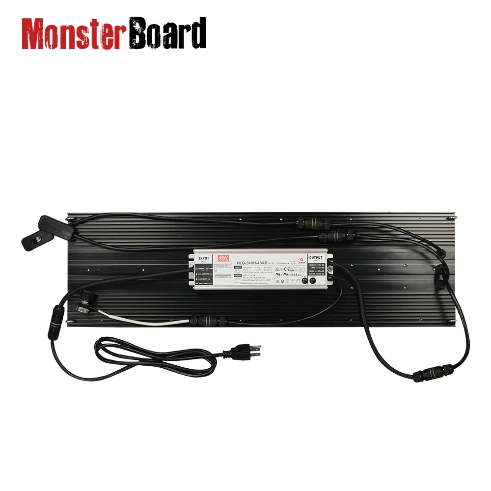 Горячая распродажа 240 ватт v4 plus qb288 плата meanwell драйвер lm301h cree 660nm Diy Led Grow светильник