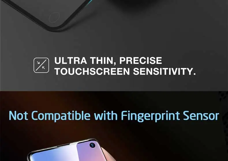 100D полный изогнутый экран закаленное стекло для samsung Galaxy S10E S10 Plus Note 10 S10+ Защитная пленка для экрана