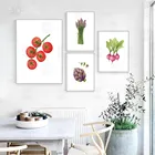 Еда постер и печать морковь артишок фрукты овощи Холст Картина Настенная картина кухня столовая Ресторан Декор