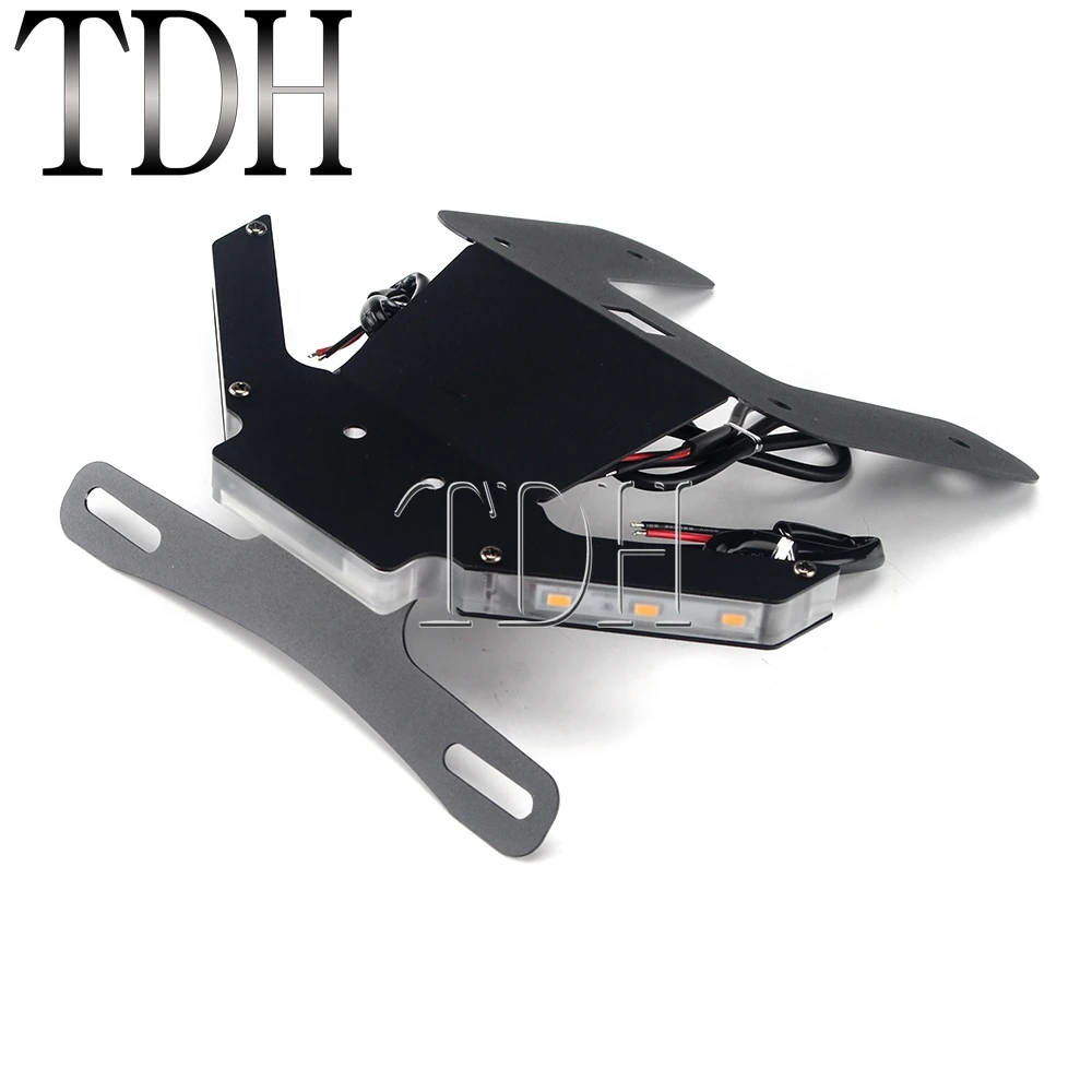 Светодиодный сигнал поворота для мотоцикла света задние аккуратные держатель