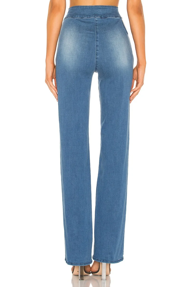 Retro fashion denim vest ladies 2021 summer hot skinny crop top chic street IAMGIA style hot girl beach top sexy party club top