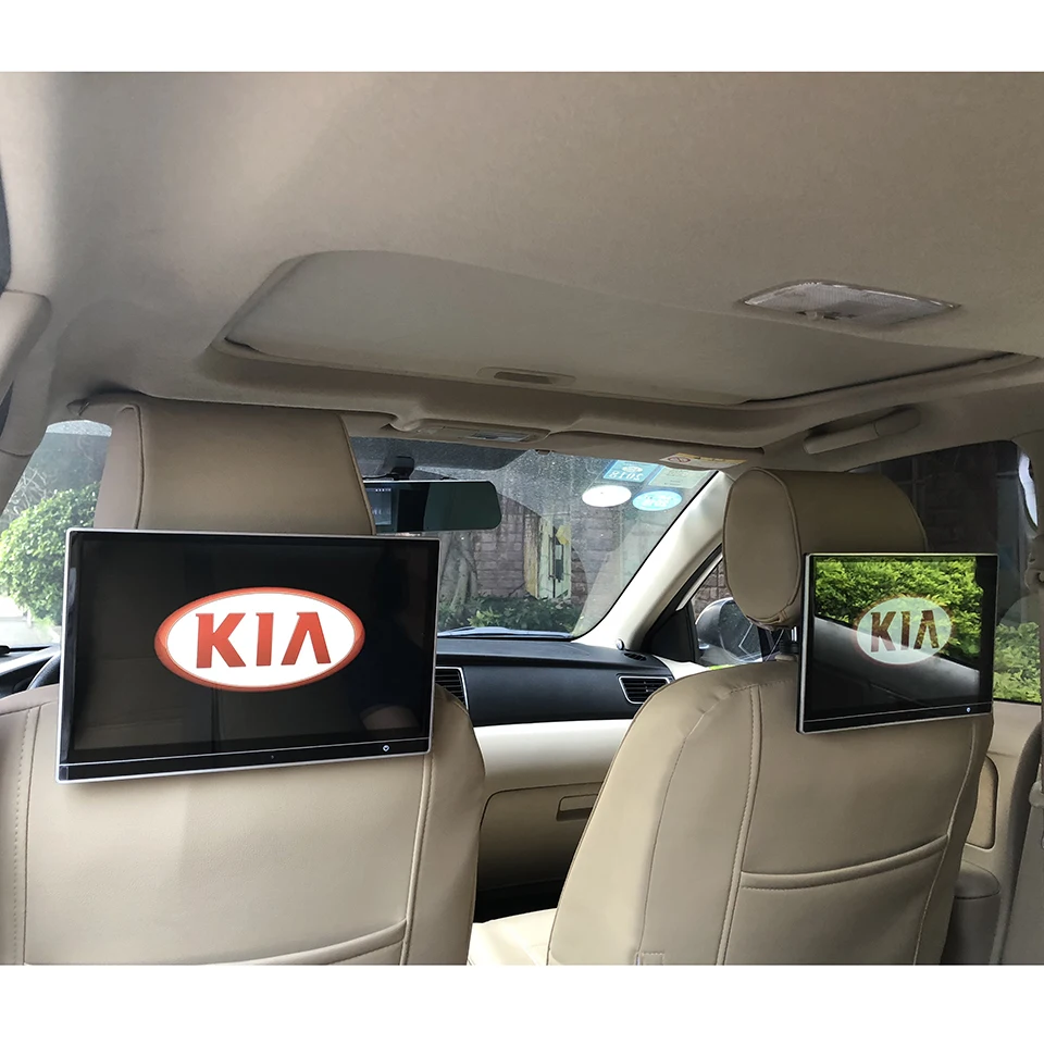

12.5 inch Car TV Screen Android 9.0 Headrest Monitor With Wireless Wifi Bluetooth USB SD 4K HD Video Player For NEW Kia Sorento
