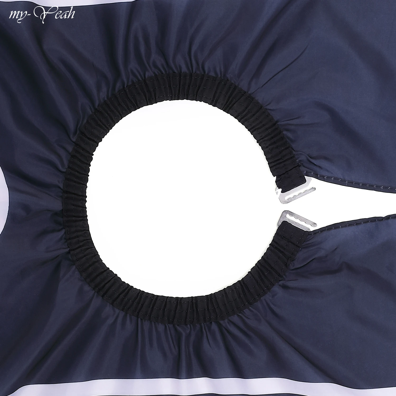 Myyeah 3 Стильная накидка для парикмахерской из полиэстера водонепроницаемая