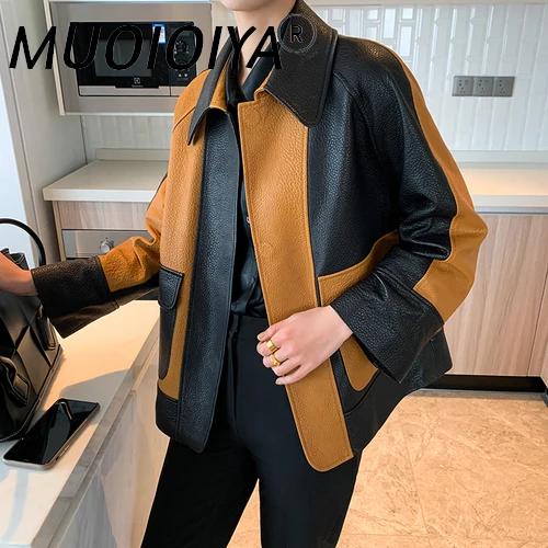 

100% Genuine Leather Jacket Women Spring Autumn 2022 Sheepskin Coat Female Casual Women's Jackets Jaqueta Feminina Gxy44