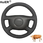 Чехол для руля Audi A2 (8Z) A3 (8L) Sprotback A4 (B5 B6) Avant A6 (C5) A8 (D2) S4