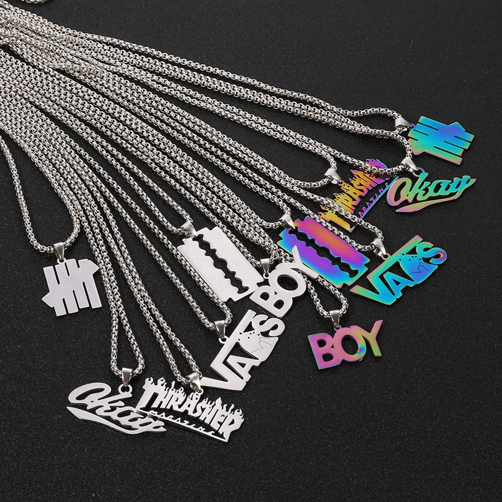 Новинка 2022 длинные цепочки индивидуальные в стиле панк хип-хоп вечерние дикие