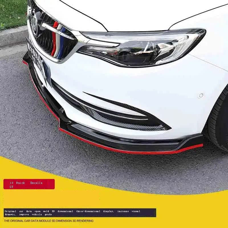 

Bumper Lip Accessories Exterior Car Decoration Spoiler Auto Styling Moulding 2015 2016 2017 2018 2019 2020 FOR Buick Excelle GT