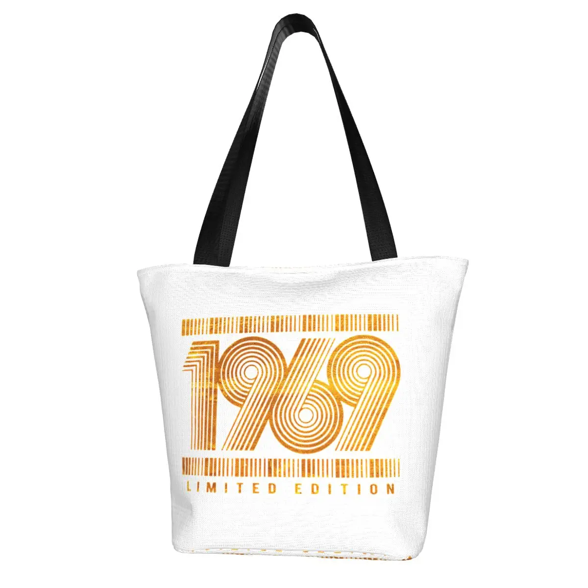 1969 Limited Edition Polyester outdoor girl handbag, woman shopping bag, shoulder bag, canvas bag, gift bag