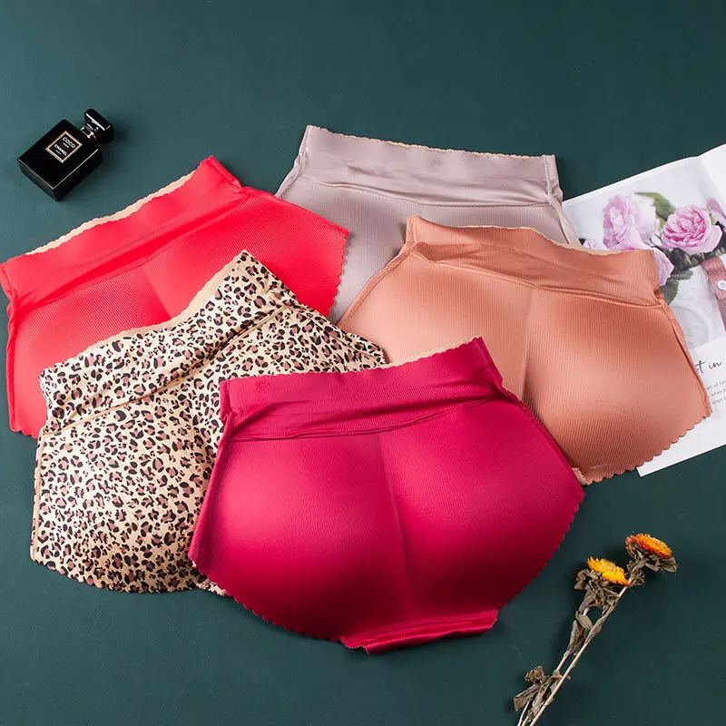 

Women Mid Waist Sexy Padding Panties Bum Padded Butt lifter Enhancer Hip Push Up Panties Underwear Seamless Panties Buttocks