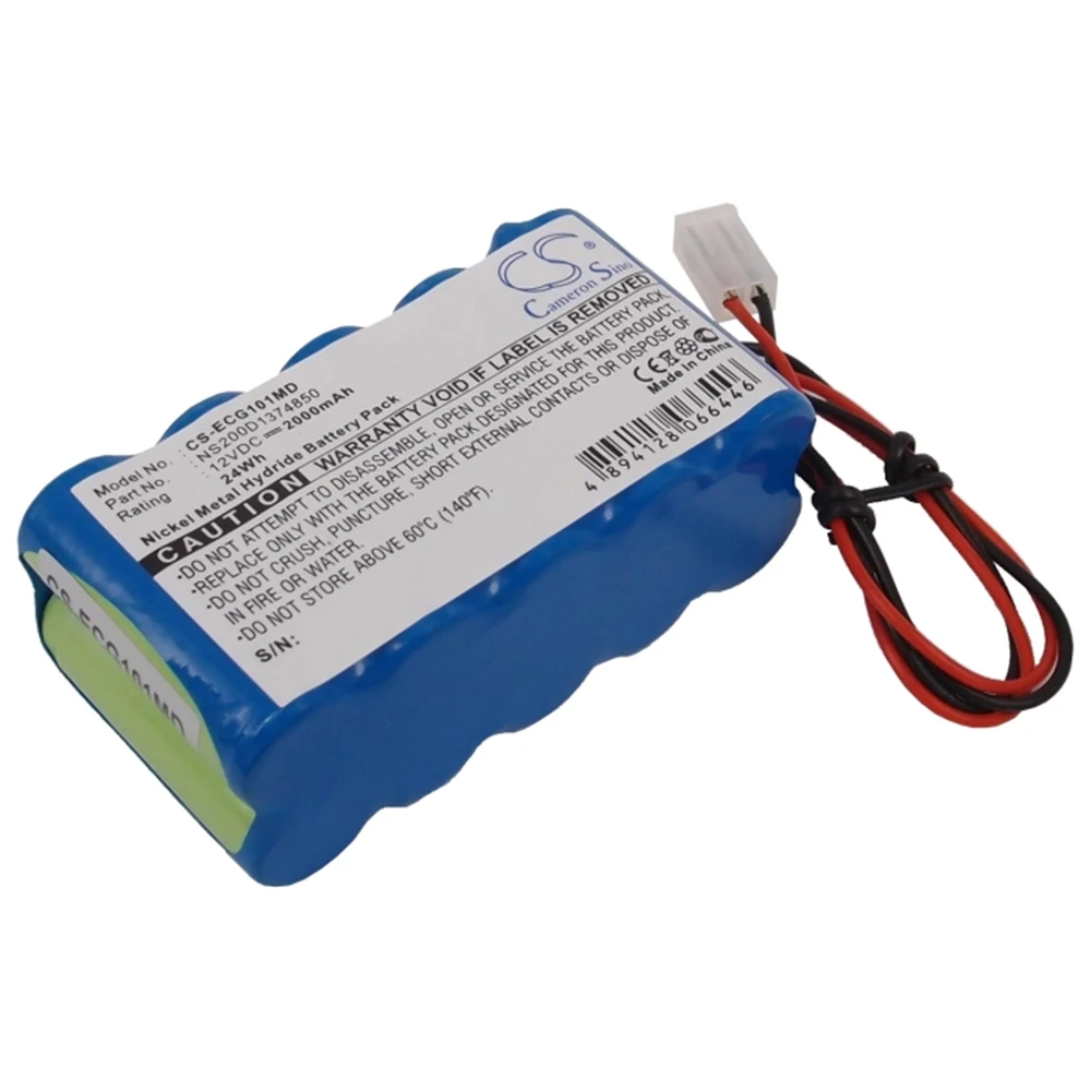 

Аккумулятор Cameron Sino для Biocare NS200D1374850, подходит для медицинского аккумулятора ECG-101